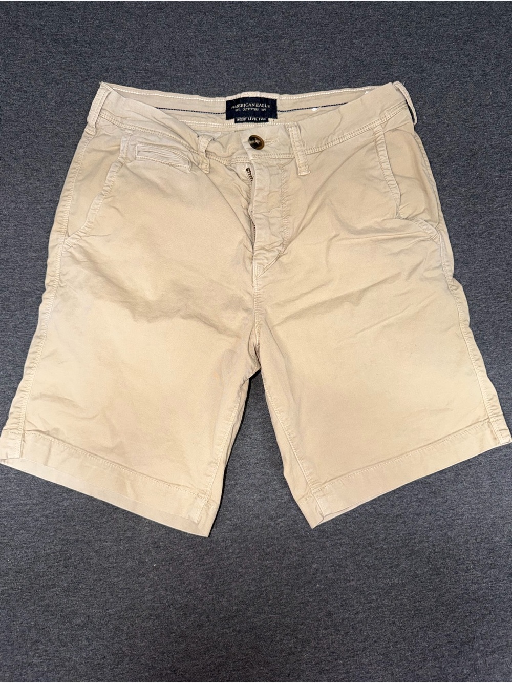 American Eagle Outfitters Men’s Khaki Chino Shorts Size 28